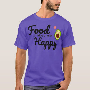 Camiseta La comida me hace feliz