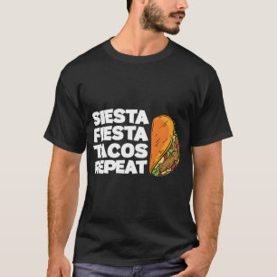 Camiseta La Comida Mexicana Me Lleva Usualmente Al Tacos Ta