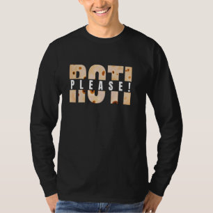 Camiseta La comida trinitense Roti Flatbread Trinidad Y Tob