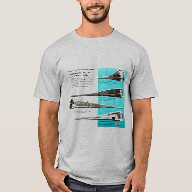 Camiseta La Compañía Budd - Una compañía ferroviaria    Leg (Anverso)