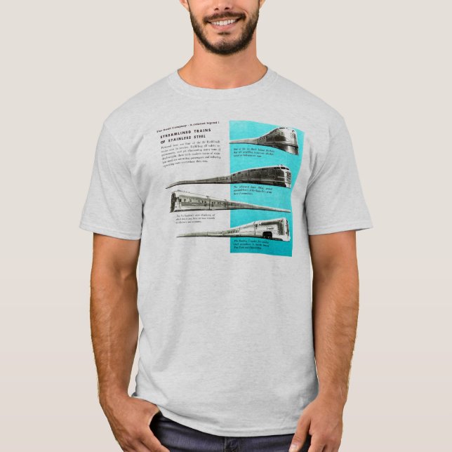 Camiseta La Compañía Budd - Una Leyenda Ferroviaria (Anverso)