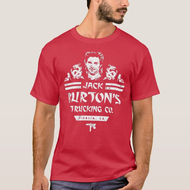 Camiseta La compañía de camiones de Jack Burton (Anverso)