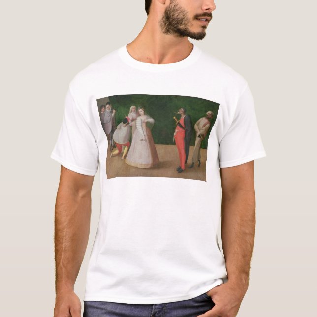 Camiseta La compañía del dell'Arte de Commedia (Anverso)