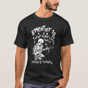 Camiseta La Compatía Con El Spray De Esqueleto Es Más Reb
