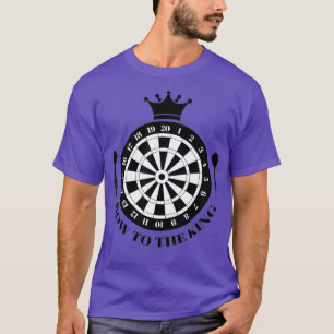 Camiseta La competencia de los dardos se inclina ante el re