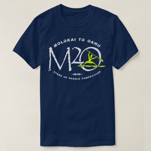 Camiseta La competencia de Molokai a Oahu M2O SUP (Diseño del anverso)