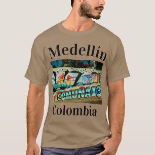 Camiseta La Comuna el 13% el pipe% Medellín, comuna 13 de