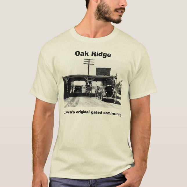 Camiseta La comunidad cerrada original de los Estados Unido (Anverso)