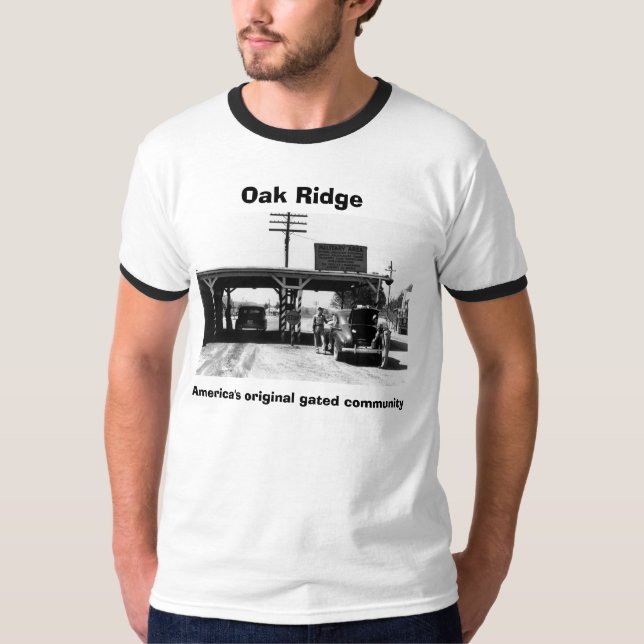 Camiseta La comunidad cerrada original de los Estados Unido (Anverso)