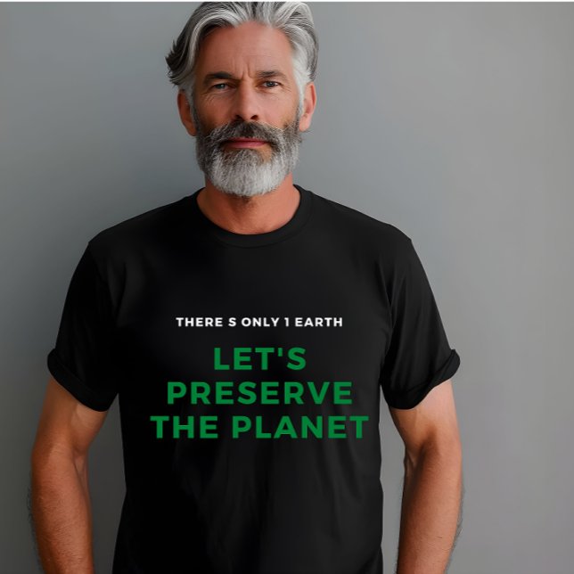 Camiseta La conciencia ambiental frena el cambio climático (Subido por el creador)