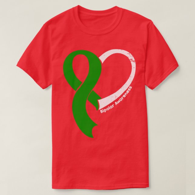 Camiseta La conciencia bipolar ayuda a amar a la cinta del  (Diseño del anverso)
