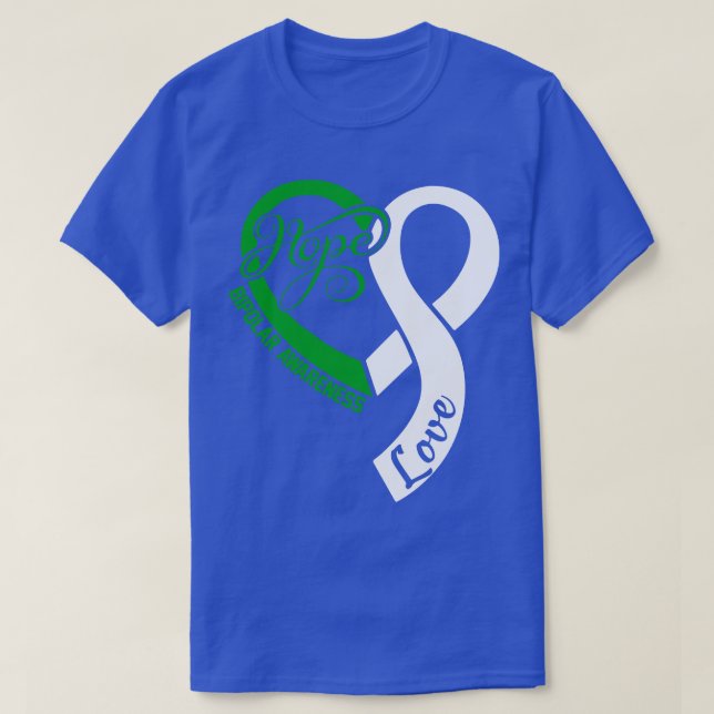 Camiseta La conciencia bipolar ayuda a amar a la cinta del  (Diseño del anverso)