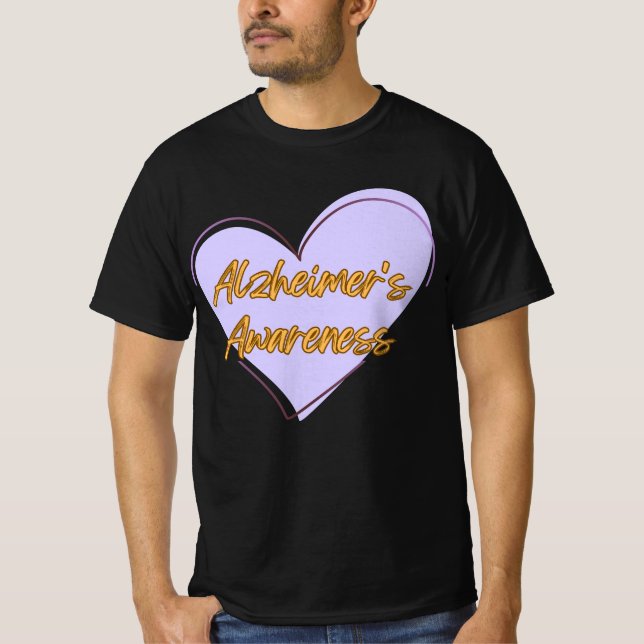 Camiseta La conciencia de Alzheimer (Anverso)