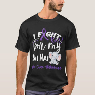 Camiseta La conciencia de Alzheimer frente a Nai Nai Alzhei