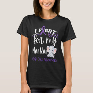 Camiseta La conciencia de Alzheimer frente a Nai Nai Alzhei