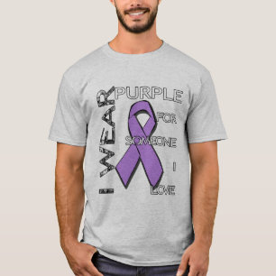 Camiseta La conciencia de Alzheimer oscuro