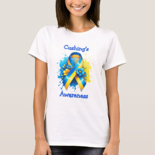 Camiseta La conciencia de Cushing sobre la cinta amarilla y