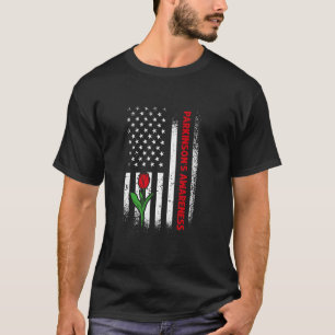 Camiseta La conciencia de la bandera de los Estados Unidos