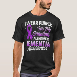Camiseta La conciencia de la demencia de Alzheimer que uso 