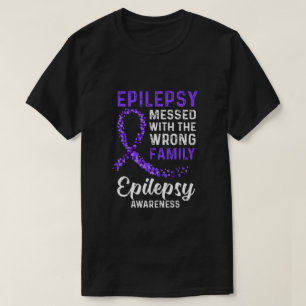 Camiseta La Conciencia De La Epilepsia Se Equivocó Con La 
