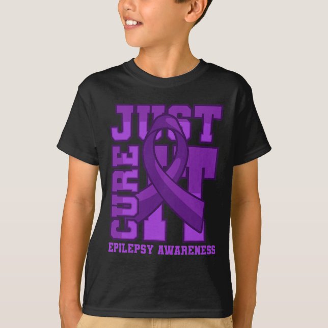 Camiseta La conciencia de la epilepsia sólo la cura (Anverso)