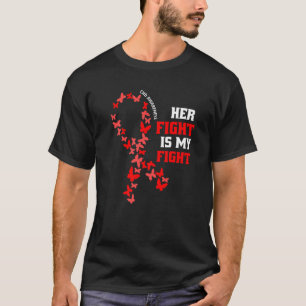 Camiseta La Conciencia De Los Niños Viste Rojo Su Lucha Es