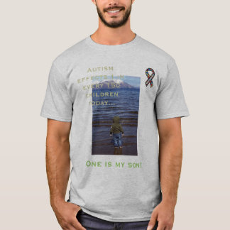 Camiseta ¡La conciencia del autismo, 1 en 150… ayuda por