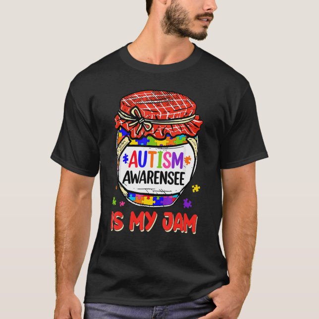 Camiseta La Conciencia Del Autismo Es Mi Alegre Meme Autist (Anverso)