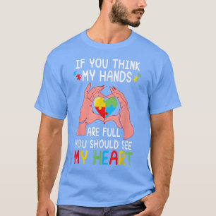 Camiseta La conciencia del autismo es para la madre el apoy