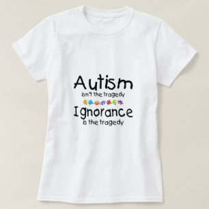 Camiseta La conciencia del autismo no es la tragedia