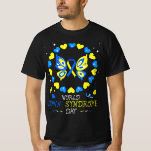 Camiseta La conciencia del Día Mundial del Síndrome de Down