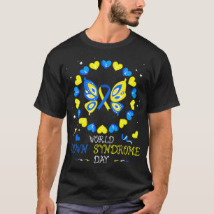 Camiseta La conciencia del Día Mundial del Síndrome de Down