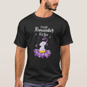 Camiseta La conciencia del elefante cutto Alzheimer