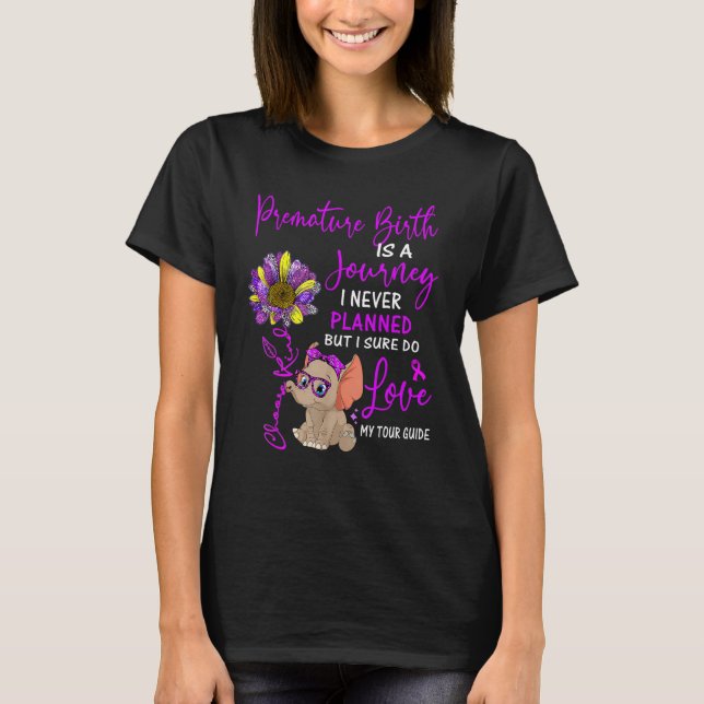 Camiseta La conciencia del nacimiento prematuro de los elef (Anverso)