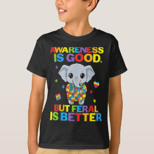 Camiseta La conciencia es buena pero salvaje es mejor Aut E