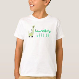Camiseta la conciencia guerrera de tourette niños T-Shirt l
