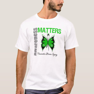 Camiseta La conciencia importa lesión cerebral traumática