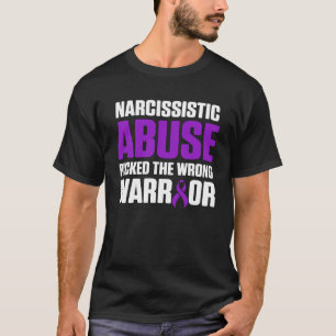 Camiseta La conciencia mundial sobre el abuso narcisista at