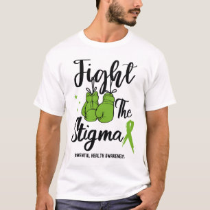 Camiseta La conciencia sobre el estigma de la salud mental 