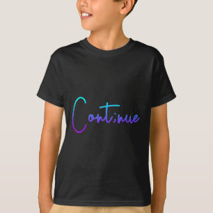 Camiseta La conciencia sobre el suicidio continúa con el su