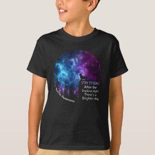 Camiseta La conciencia sobre el suicidio en Corgi se mantie