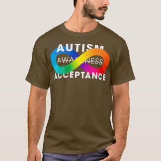 Camiseta La conciencia sobre la aceptación del autismo no e