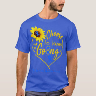 Camiseta La Conciencia Sobre La Distonía Elige Seguir Avanz