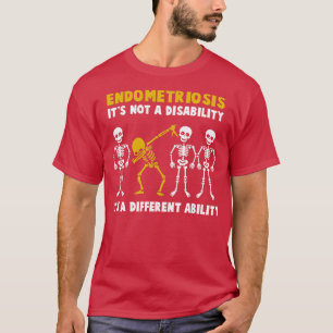 Camiseta La Conciencia Sobre La Endometriosis No Es Una Dis