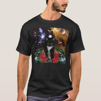 Camiseta La conciencia universal es un gatito feroz