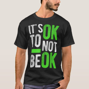 Camiseta La Concienciación Sobre El Suicidio En Salud Menta