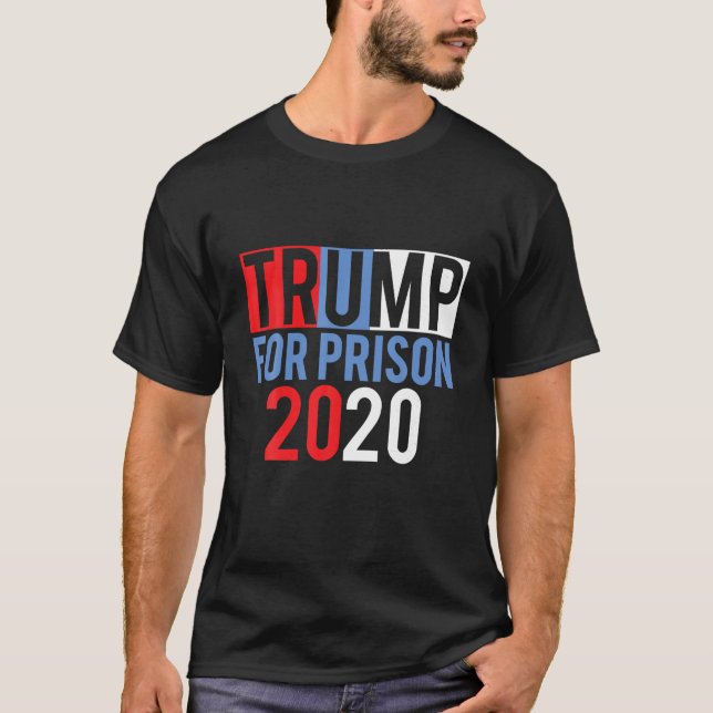 Camiseta La condena a Trump por prisión lo encerró a presid (Anverso)