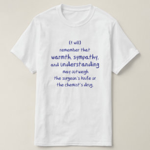 Camiseta La condolencia y la comprensión sobrepasa el