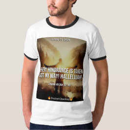 Camiseta la confianza comienza dentro