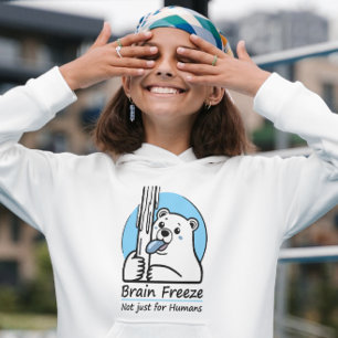 Camiseta La congelación del cerebro no sólo para los seres 